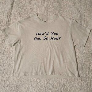 Ideal T By Next Level Crop Top Baby Tee Size XS Soft Girl